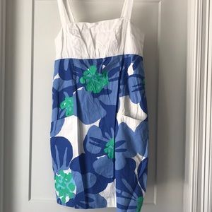 Lilly Pulitzer sundress.